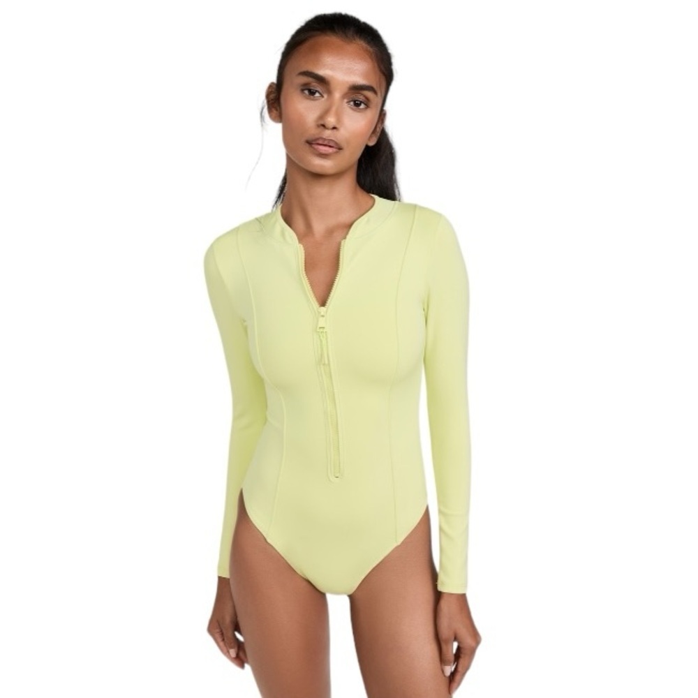 NWT GOOD AMERICAN- Scuba Rash Guard Swimsuit
